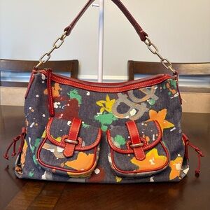 Dooney & Bourke Vintage “Graffiti” Bag